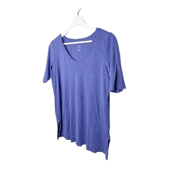 J. JILL Pima Cotton Elbow Sleeve Tunic  - Picture 2 of 6